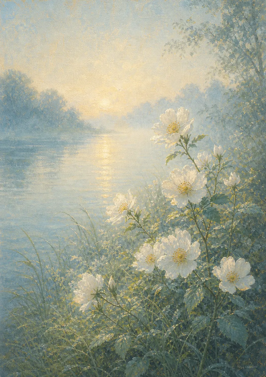 Flowers Unfolding into Morning - 朝にほどける花
